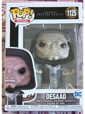 Funko Pop! DC Universe Justice League Desaad #1125 Action SciFi Movie Pop Figure
